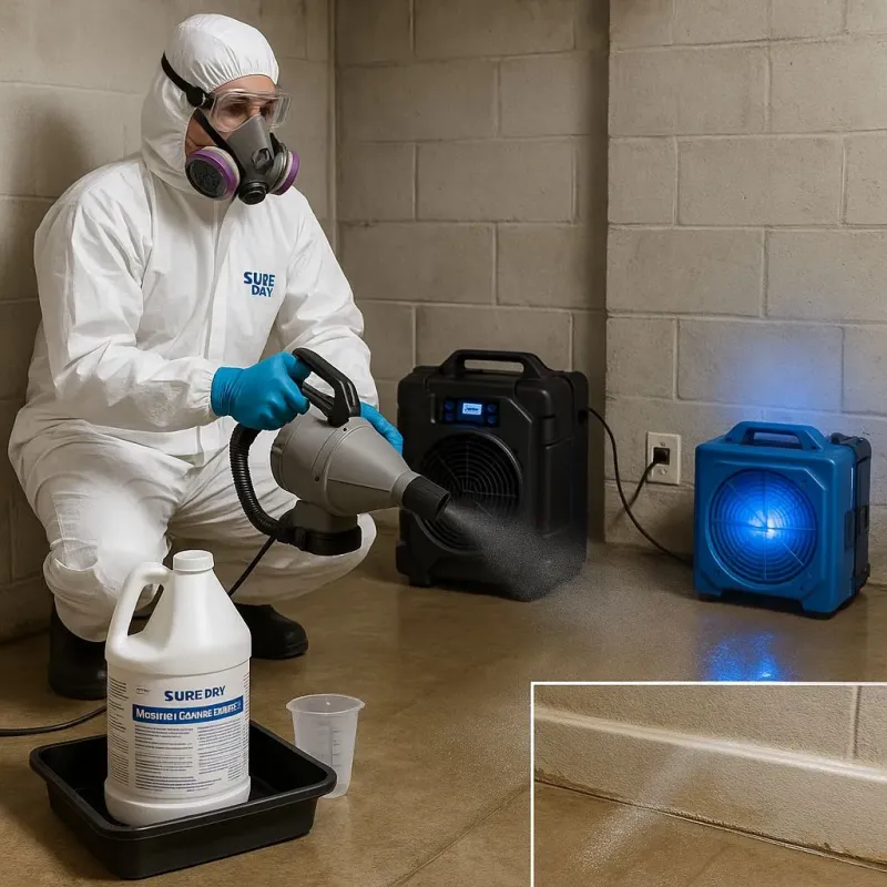Sanitization and Odor Removal process in Oldham County, KY